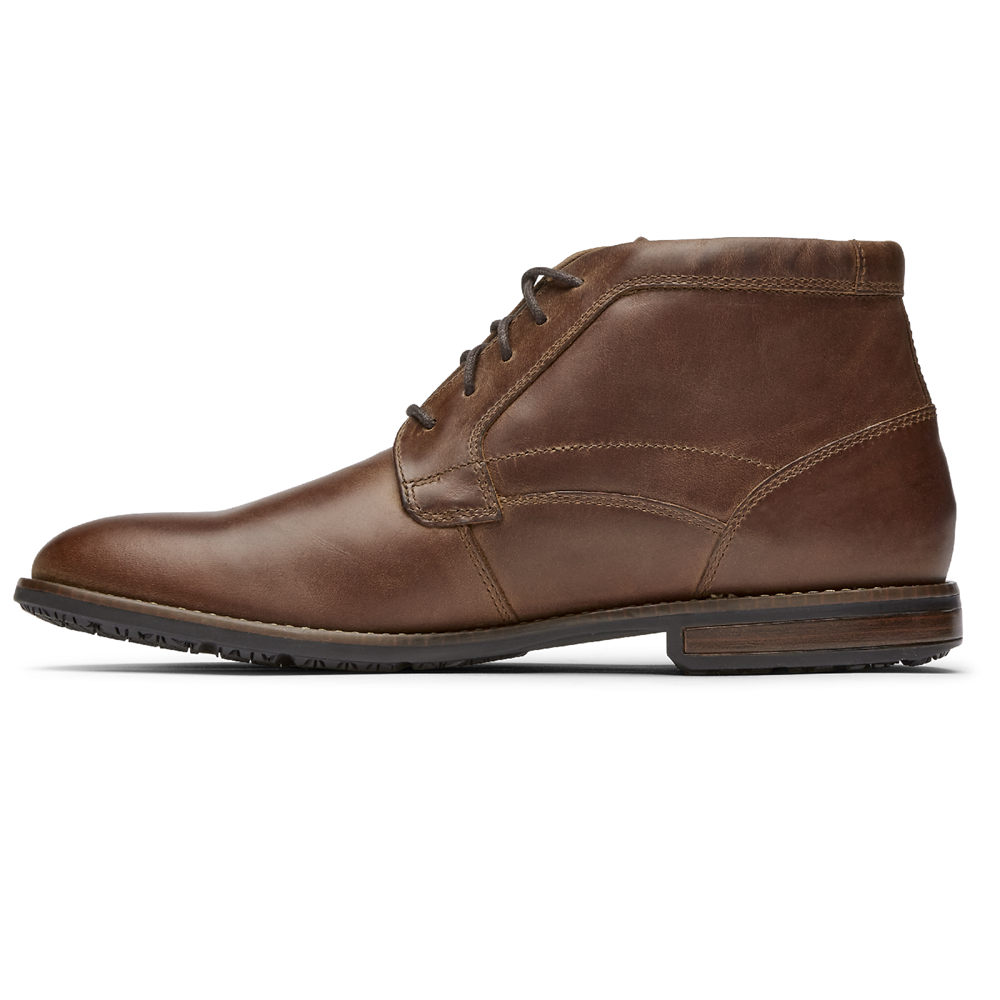 Rockport Støvler Herre Brune - Dustyn Chukka - JGZN80124